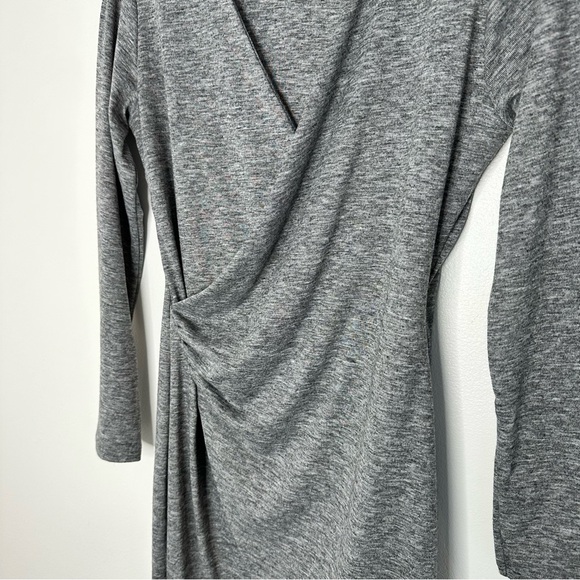 Banana Republic Wrap Dress in Grey - Picture 2 of 4